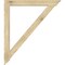 Ekena Millwork Traditional Traditional Rough Sawn Bracket, Douglas Fir, 4"W x 42"D x 48"H BKT04X42X48TRA01RDF - alternate 2